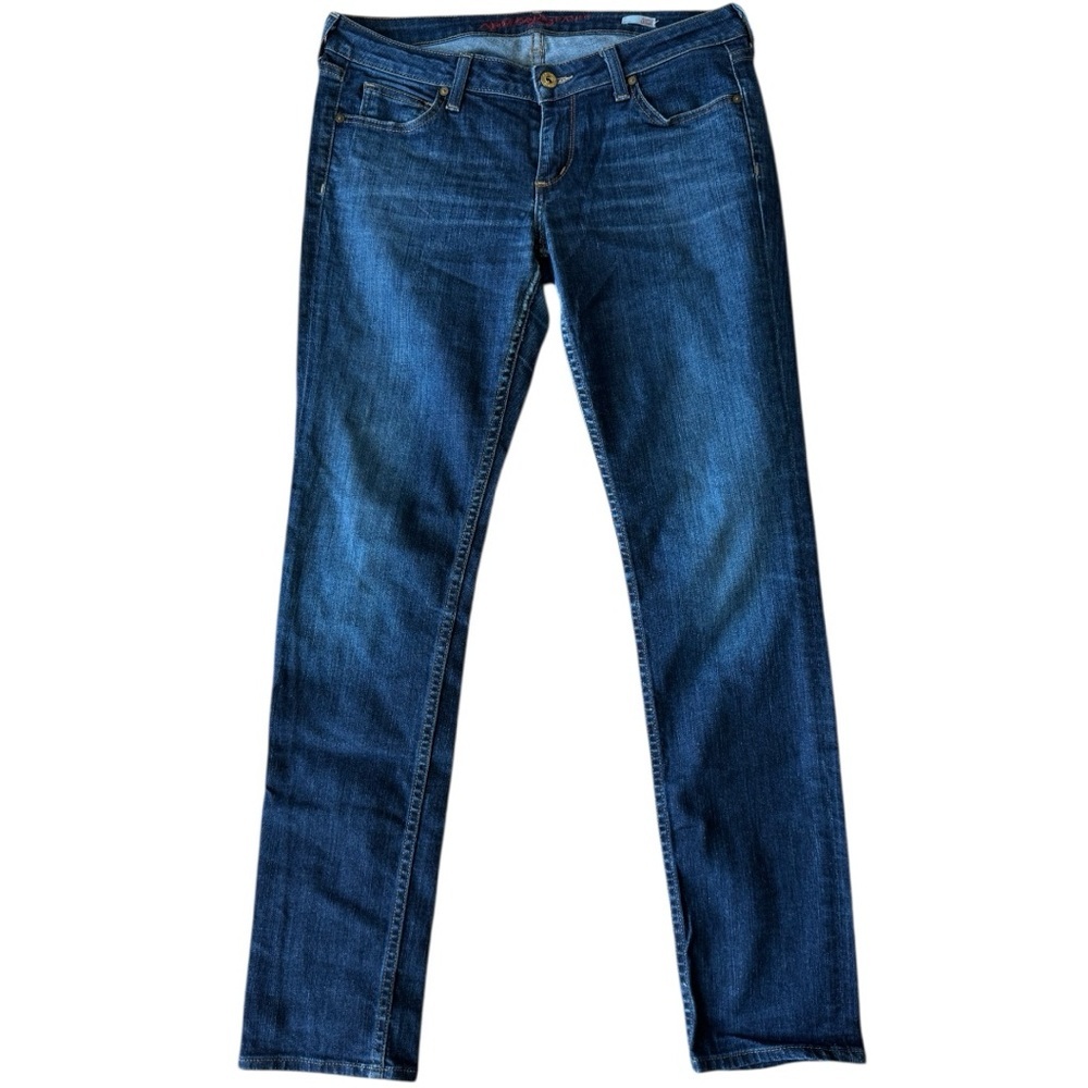 Arizona Jean Company Dark Blue Straight Leg Jeans